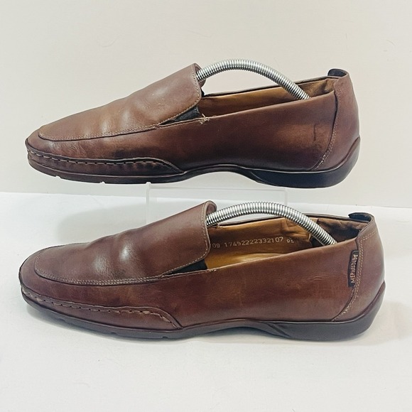 Mephisto Edlef Loafers Brown Leather Cool Air Slip On Moccasin Mens 9.5 main image 8